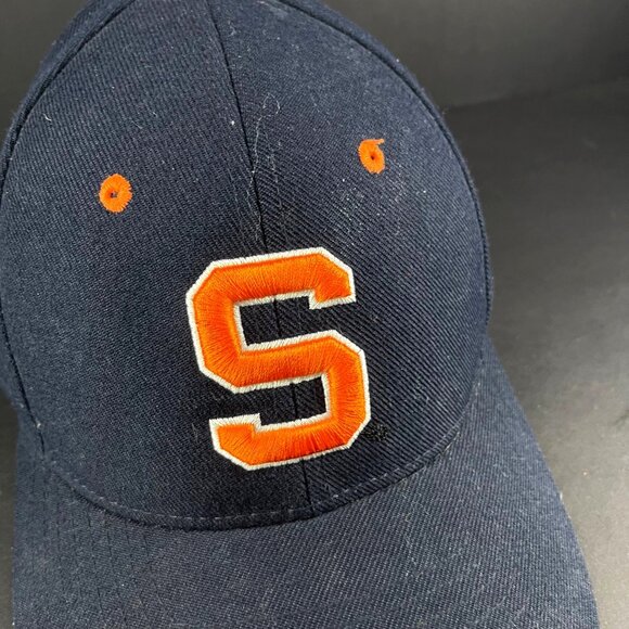 Zephyr Navy Blue & Orange S Logo Cap Size 6 7/8 - Picture 2 of 6